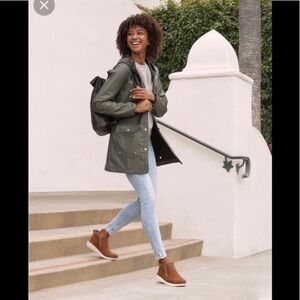 RYKA NAMASTE SUEDE NAVY BOOTIE SIZE 7.5